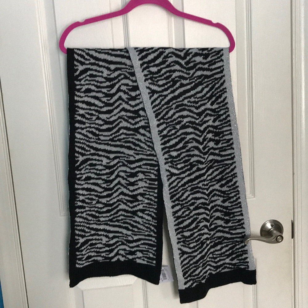 Michael Kors Zebra Print Scarf